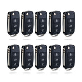 Lots of 10 Remote Car Key Fob Replacement for VW NBG010180T fits 2012 2013 2014 2015 2016 Golf Jetta Passat Beetle